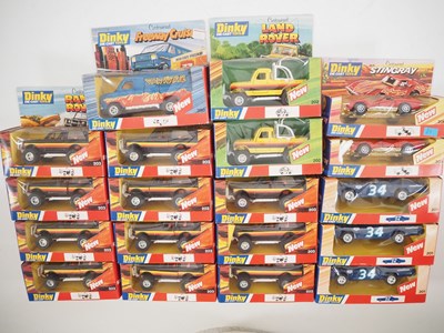 Lot 575 - A group of DINKY diecast cars and vans from...