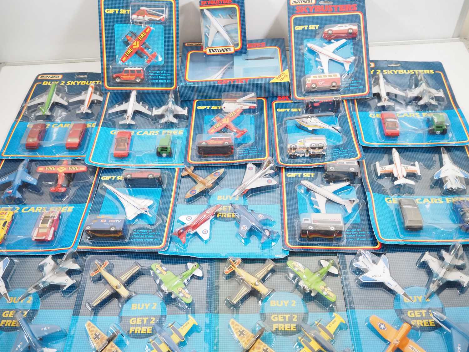 Lot 576 - A group of MATCHBOX Sky Busters diecast...