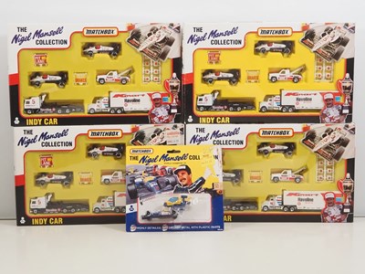 Lot 577 - A group of MATCHBOX diecast 'Nigel Mansell'...