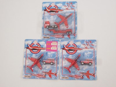 Lot 579 - A group of MATCHBOX diecast 'The Red Arrows'...