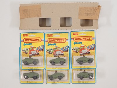 Lot 581 - A MATCHBOX USA trade sleeve containing 6x #28...