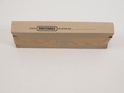 Lot 582 - A sealed MATCHBOX USA trade sleeve containing...