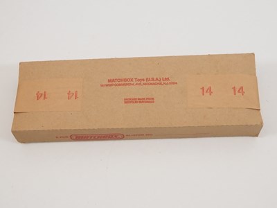 Lot 583 - A sealed MATCHBOX USA trade sleeve containing...