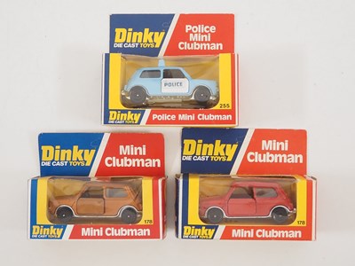Lot 585 - A group of DINKY diecast Mini Clubmans in...