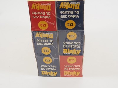 Lot 589 - A DINKY trade pack containing 6x #122 Volvo...