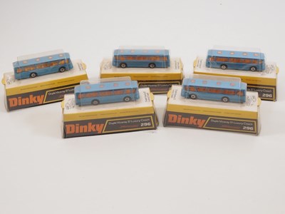 Lot 591 - A group of DINKY #296 diecast Duple Viceroy...