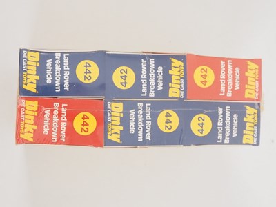 Lot 592 - A DINKY trade pack containing 6x #442 Land...