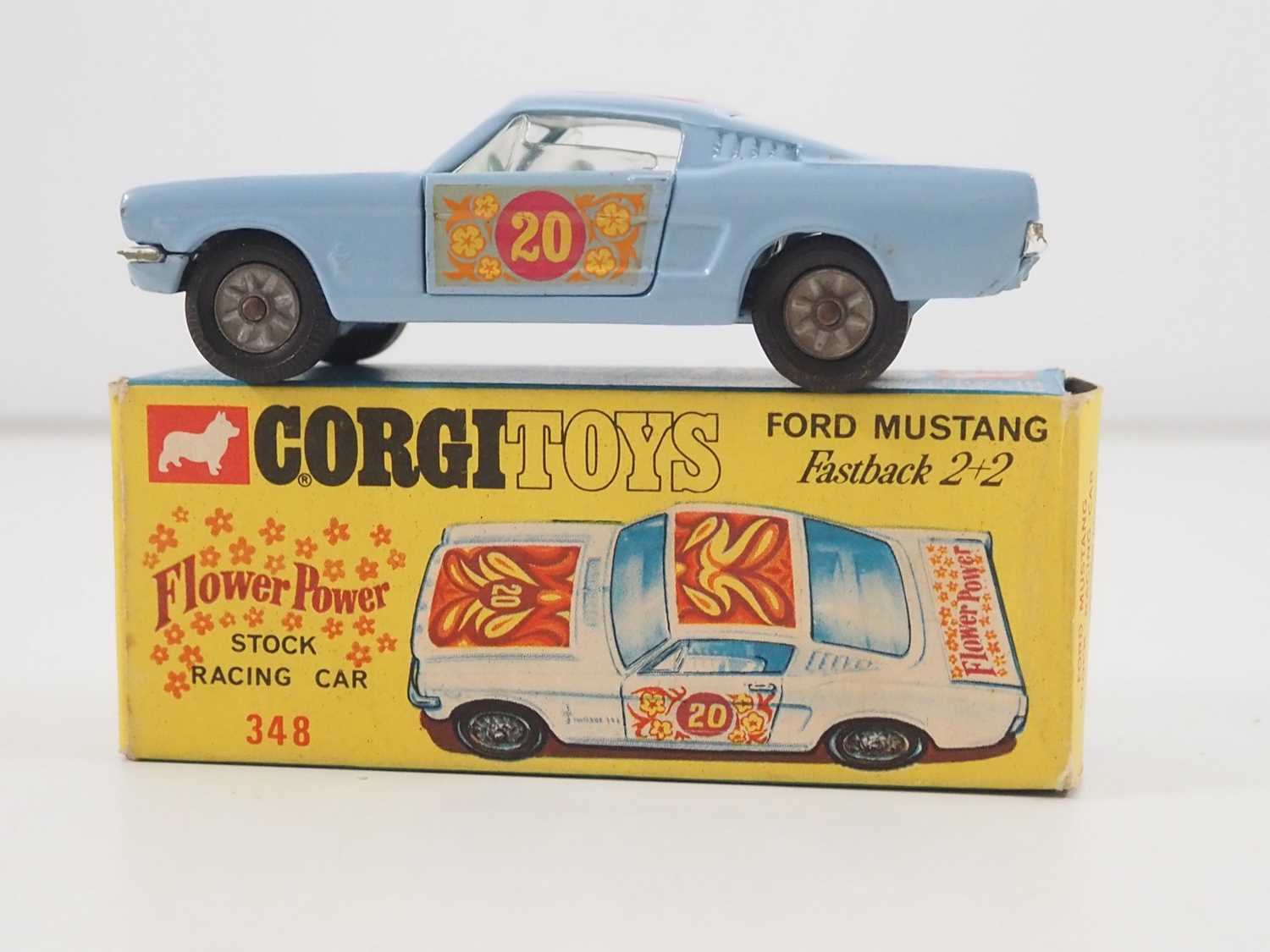 Lot 596 - A CORGI #348 diecast 'Ford Mustang Flower...