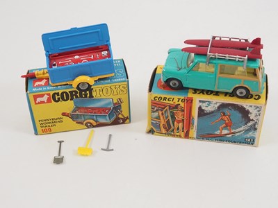 Lot 597 - A pair of CORGI diecast vehicles comprising a...