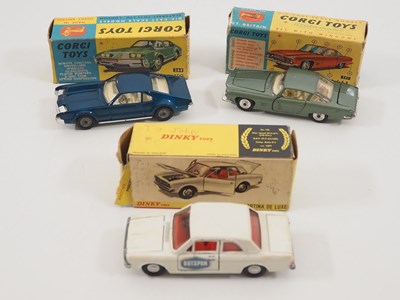 Lot 599 - A pair of CORGI diecast cars comprising a 241...