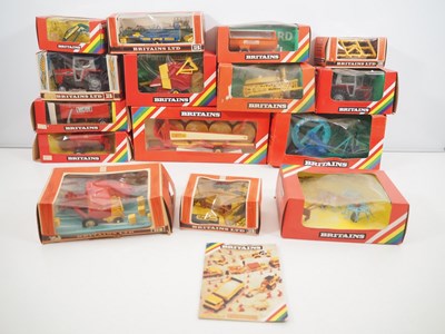 Lot 613 - A group of boxed BRITAINS diecast/plastic...