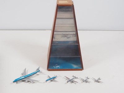 Lot 620 - A SCHABAK 1:600 scale diecast aircraft set...