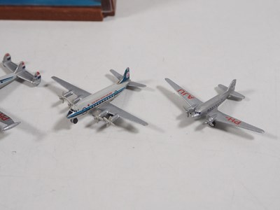 Lot 620 - A SCHABAK 1:600 scale diecast aircraft set...