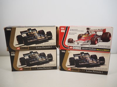 Lot 630 - A group of CORGI 1:18 scale diecast Formula 1...