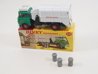 Lot 635 - A DINKY 978 diecast / plastic Refuse Wagon,...