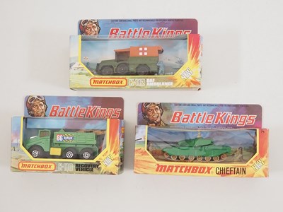 Lot 639 - A group of MATCHBOX vintage diecast Battle...