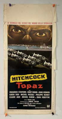 Lot 35 - TOPAZ (1969) 4 posters for the Alfred...