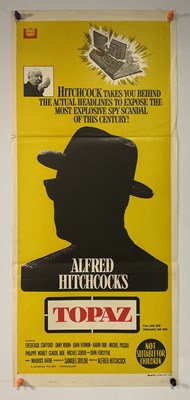 Lot 35 - TOPAZ (1969) 4 posters for the Alfred...