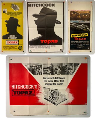 Lot 35 - TOPAZ (1969) 4 posters for the Alfred...