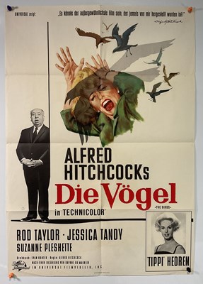 Lot 30 - THE BIRDS (1963) German A1 film poster for the...