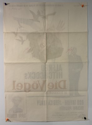 Lot 30 - THE BIRDS (1963) German A1 film poster for the...