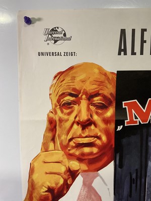 Lot 18 - MARNIE (1964) German A1 film poster for the...