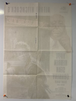 Lot 18 - MARNIE (1964) German A1 film poster for the...