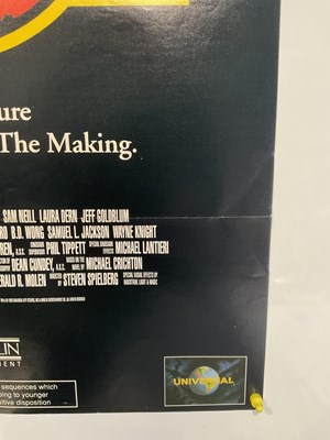 Lot 125 - JURASSIC PARK (1993) UK video store film...