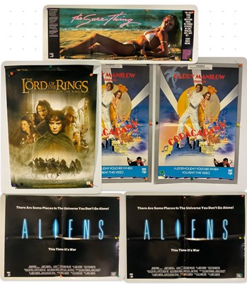 Lot 132 - A group of video posters of mixed sizes and...