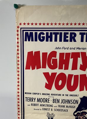 Lot 133 - MIGHTY JOE YOUNG (1949) UK double-crown 1960s...