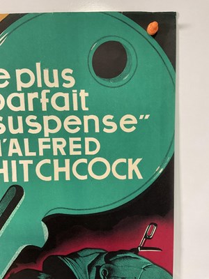 Lot 11 - DIAL M FOR MURDER (1954) French affiche film...