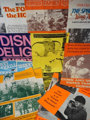 Lot 75 - A group of Walt Disney Marley Haley UK posters...