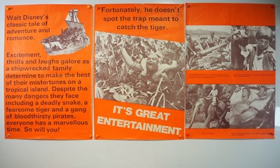 Lot 75 - A group of Walt Disney Marley Haley UK posters...