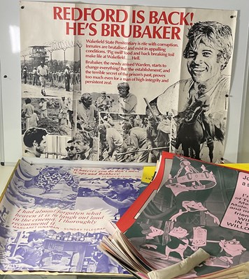 Lot 157 - A large group of Marler Haley UK film posters...