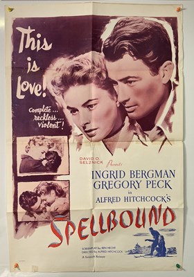 Lot 221 - A group of movie posters for Alfred Hitcock...