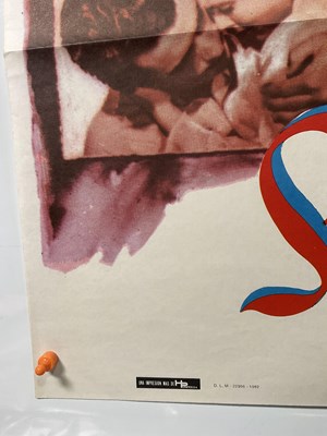 Lot 221 - A group of movie posters for Alfred Hitcock...