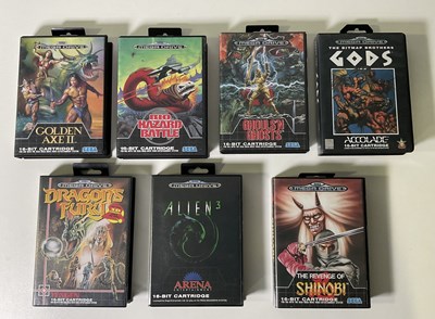 Lot 655 - A group of Sega Mega Drive games comprising...