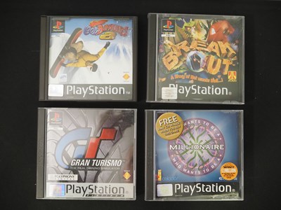 Lot 646 - A group of Playstation 1 games comprising...