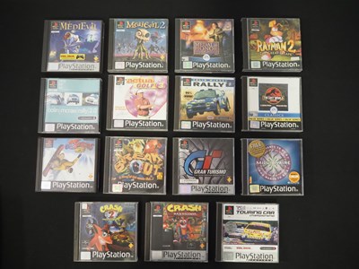 Lot 646 - A group of Playstation 1 games comprising...