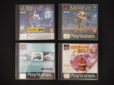 Lot 646 - A group of Playstation 1 games comprising...
