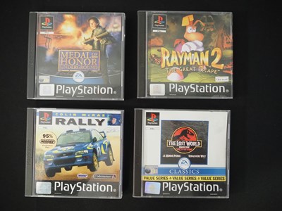 Lot 646 - A group of Playstation 1 games comprising...