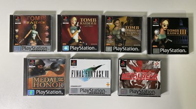 Lot 649 - A group of classic PlayStation 1 games...