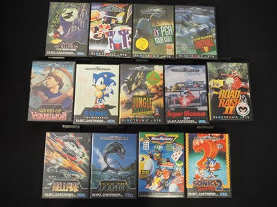 Lot 651 - A group of Sega Mega Drive games comprising...