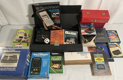 Lot 632 - A collection of Retro gaming items to include...