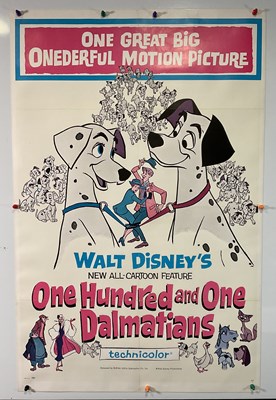 Lot 72 - ONE HUNDRED AND ONE DALMATIANS (1961) US one...