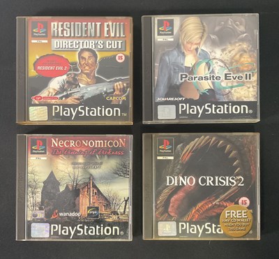Lot 652 - A small group of horror themed PlayStation 1...