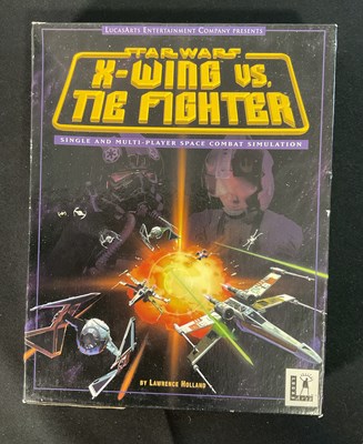 Lot 735 - A group of boxed STAR WARS PC CD-ROM / Floppy...