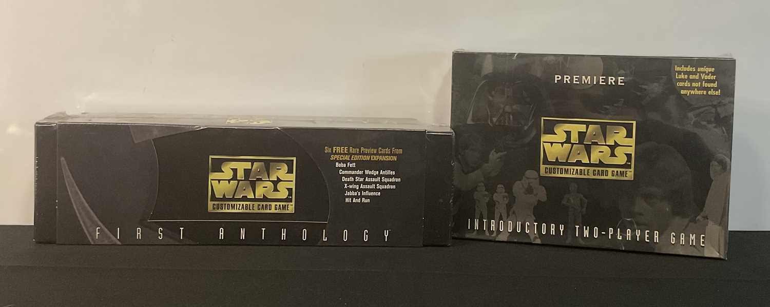 Lot 736 - STAR WARS CUSTOMIZABLE CARD GAME - First...