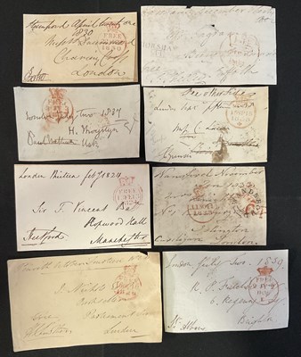 Lot 497 - CRICKETERS - A selection of late Georgian /...