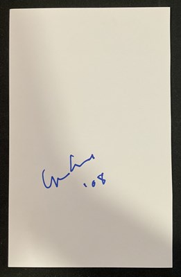 Lot 529 - YOKO ONO - A signed photocard bearing the...